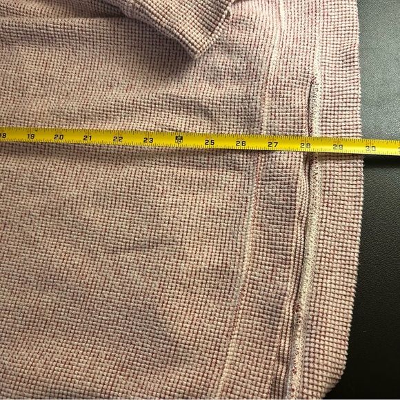 Aerie Women's Large Maroon Soft Oversized Sweatshirt Size XL Waffle Knit Fall - Picture 2 of 12